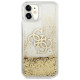 Guess 4G Big Liquid Glitter case for iPhone 11 6.1" / Xr - gold