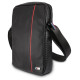 BMW Carbon / Red Stripe 8" Tablet Bag - Black