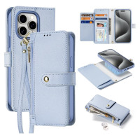 Dux Ducis Lawa Leather Case for iPhone 15 - Blue