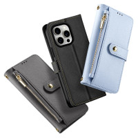 Dux Ducis Lawa Leather Case for iPhone 15 - Blue