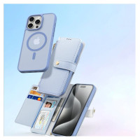 Dux Ducis Lawa Leather Case for iPhone 15 - Blue