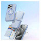 Dux Ducis Lawa Leather Case for iPhone 15 - Blue