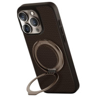 Uniq Keva Air Magclick Charging GripFit Case for iPhone 16 Pro - Brown