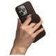 Uniq Keva Air Magclick Charging GripFit Case for iPhone 16 Pro - Brown