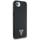 Guess Grained Triangle MagSafe case for iPhone 16e - black