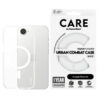 Panzerglass CARE by PanzerGlass Flagship Urban Combat White MagSafe iPhone 16e Case - Clear