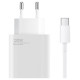 Xiaomi BHR9462EU 120W 6A USB-A Wall Charger with USB-C Cable - White