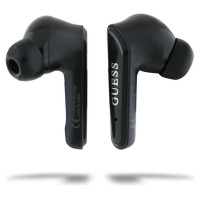 Guess Flat Classic Logo Electroplated TWS Headphones - Black