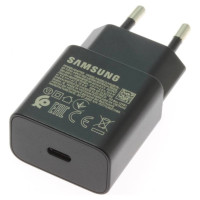 Samsung EP-T1510EBE 15W USB-C Wall Charger (OOB Bulk - Replacement Packaging) - Black