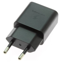 Samsung EP-T1510EBE 15W USB-C Wall Charger (OOB Bulk - Replacement Packaging) - Black