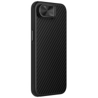 Nillkin Etui Nillkin CarboProp Magnetic z osłoną na aparat i podstawką na iPhone 16e - czarne