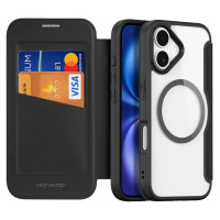 Dux Ducis Skin X Pro iPhone 17 Case with Wallet, MagSafe Compatible - Black