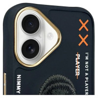Nimmy Cool&Cute 2.0 Monkey case for iPhone 16 - black