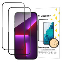 Wozinsky Full Glue Tempered Glass 2-Pack for iPhone 17 Pro