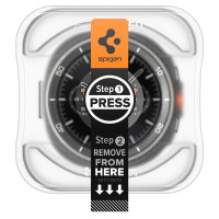 Spigen Glas.TR ”Ez-Fit” Tempered Glass for Samsung Galaxy Watch 8 46mm - Transparent