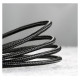 Baseus Cafule Cable CAMKLF-AG1 USB-A / micro USB 2.4A 0.5 m - black-gray