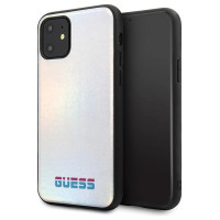 Guess GUHCN65BLD iPhone 11 Pro Max silver/silver hard case Iridescent