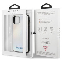 Guess GUHCN65BLD iPhone 11 Pro Max silver/silver hard case Iridescent