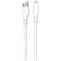 Dudao L2L USB-A / Lightning 3A Cable 2m - White