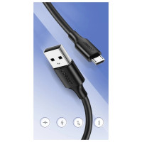Ugreen US289 60136 micro USB / USB-A cable 1m - black