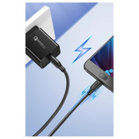 Ugreen US289 60136 micro USB / USB-A cable 1m - black