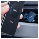 Ugreen LP123 30836 round metal plates for magnetic phone holders - black (2 pcs.)