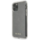 Guess GUHCN65PCGLSI iPhone 11 Pro Max silver/silver hard case Glitter