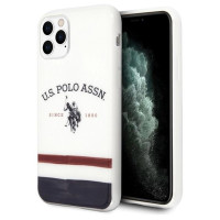 U.s. Polo Assn. US Polo USHCN65PCSTRB iPhone 11 Pro Max biały/white Tricolor Pattern Collection