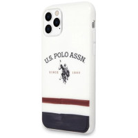 U.s. Polo Assn. US Polo USHCN65PCSTRB iPhone 11 Pro Max biały/white Tricolor Pattern Collection