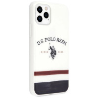 U.s. Polo Assn. US Polo USHCN65PCSTRB iPhone 11 Pro Max biały/white Tricolor Pattern Collection