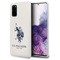 U.s. Polo Assn. US Polo USHCS67SLHRWH S20+ G985 biały/white Silicone Collection