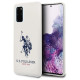 U.s. Polo Assn. US Polo USHCS67SLHRWH S20+ G985 biały/white Silicone Collection