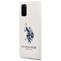 U.s. Polo Assn. US Polo USHCS67SLHRWH S20+ G985 biały/white Silicone Collection