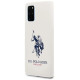 U.s. Polo Assn. US Polo USHCS67SLHRWH S20+ G985 biały/white Silicone Collection