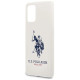U.s. Polo Assn. US Polo USHCS67SLHRWH S20+ G985 biały/white Silicone Collection