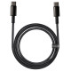 Baseus CATWJ-A01 USB-C - USB-C PD QC cable 100W 5A 480Mb/s 2m - black
