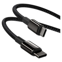 Baseus CATWJ-A01 USB-C - USB-C PD QC cable 100W 5A 480Mb/s 2m - black