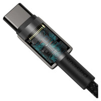 Baseus CATWJ-A01 USB-C - USB-C PD QC cable 100W 5A 480Mb/s 2m - black