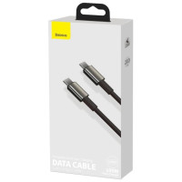 Baseus CATWJ-A01 USB-C - USB-C PD QC cable 100W 5A 480Mb/s 2m - black