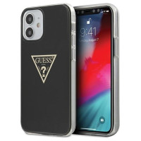Guess GUHCP12SPCUMPTBK iPhone 12 mini 5.4" black/black hardcase Metallic Collection