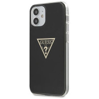 Guess GUHCP12SPCUMPTBK iPhone 12 mini 5.4" black/black hardcase Metallic Collection