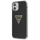 Guess GUHCP12SPCUMPTBK iPhone 12 mini 5.4" black/black hardcase Metallic Collection
