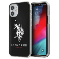 U.s. Polo Assn. US Polo USHCP12STPUHRBK iPhone 12 mini 5,4" czarny/black Shiny Big Logo