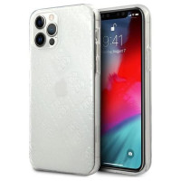 Guess GUHCP12L3D4GTR iPhone 12 Pro Max 6.7" transparent hardcase 4G 3D Pattern Collection