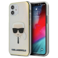 Karl Lagerfeld KLHCP12SPCKHML iPhone 12 mini 5,4" multicolor hardcase Iridescent Karl`s Head