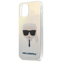 Karl Lagerfeld KLHCP12SPCKHML iPhone 12 mini 5,4" multicolor hardcase Iridescent Karl`s Head