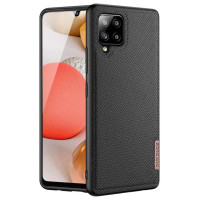 Dux Ducis Fino case covered with nylon material for Samsung Galaxy A42 5G black