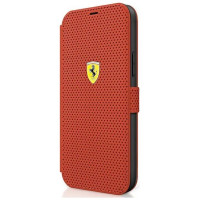 Ferrari FESPEFLBKP12SRE iPhone 12 mini 5.4" red/red book On Track Perforated