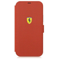 Ferrari FESPEFLBKP12SRE iPhone 12 mini 5.4" red/red book On Track Perforated
