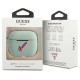 Guess GUACAPLSVSBF AirPods Pro cover blue fuchsia/blue fuschia Silicone Vintage